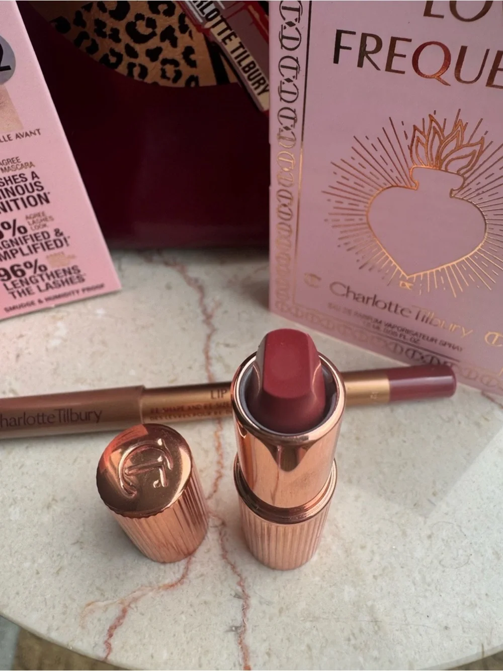 4/$20 Tarte and Charlotte Tilbury makeup mix. Travel size. Pick one.